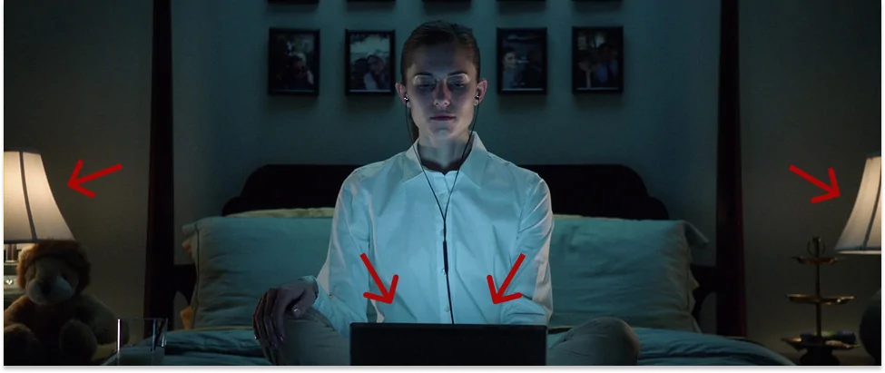 Get Out  •  motivated lighting examples